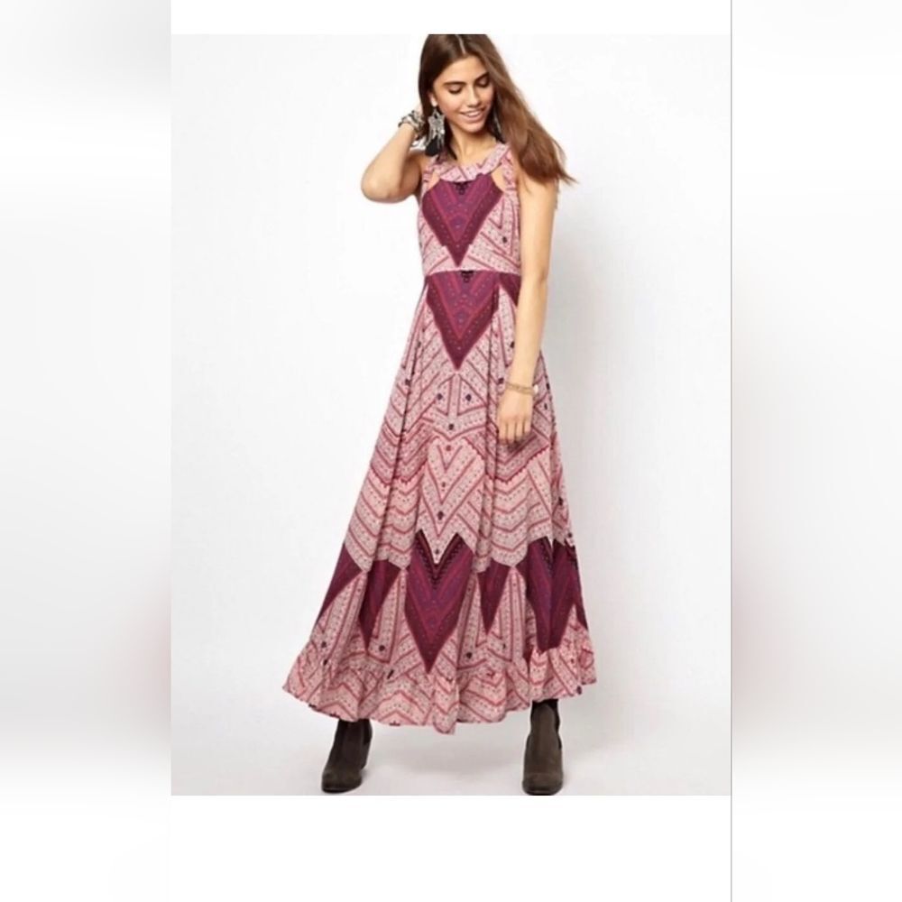 Free People YOU MADE MY DAY Maxi Dress Size 6